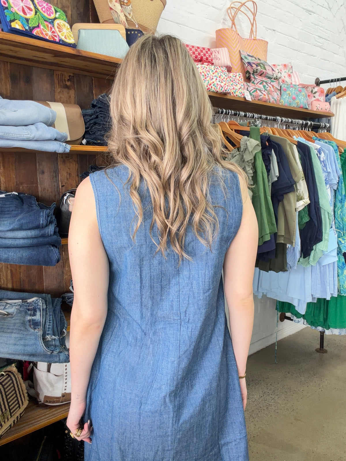 Delilah Dress - Blue
