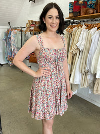 Stacey Dress - Pink Floral