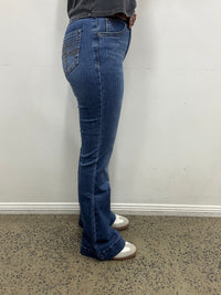 Rock & Roll Cowgirl Jeans - BW5HD07884 - Raised Denim High Rise Trouser