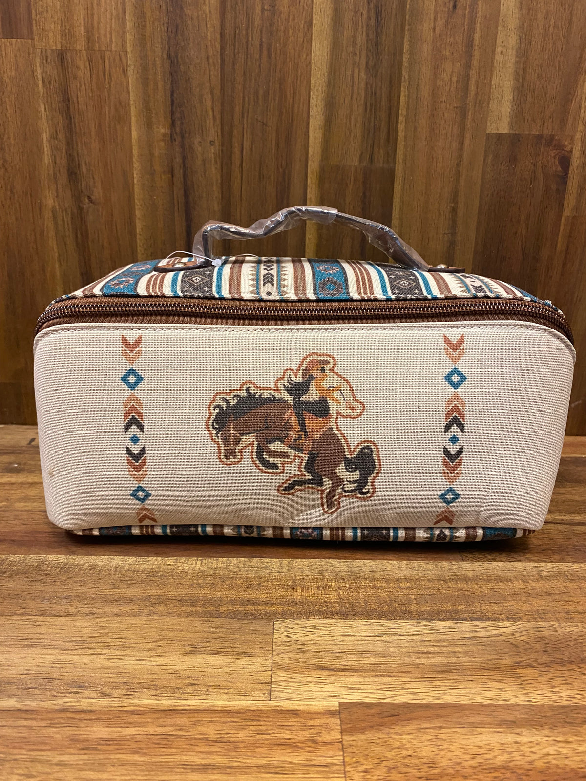 Catchfly Cosmetic Bag - Bronco Cowgirl