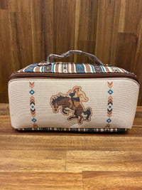 Catchfly Cosmetic Bag - Bronco Cowgirl