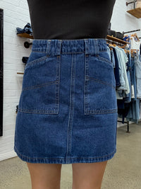 Becca Mini Skirt - Heritage Blue