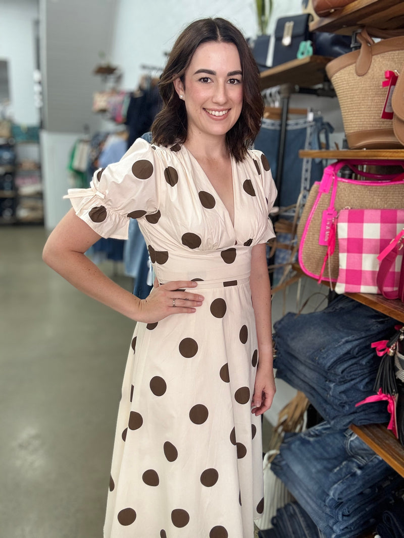 Callie Dress - Polka Dot