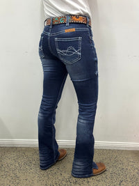 Cowgirl Tuff Jeans - Summit White