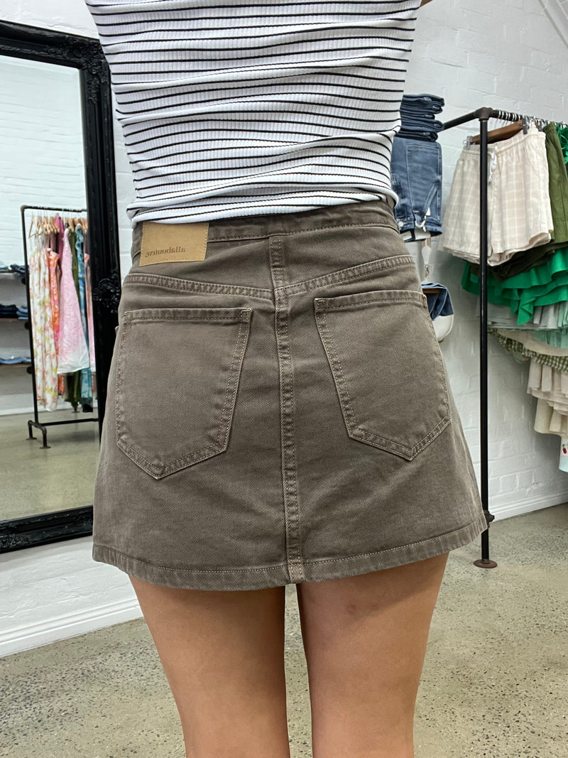 Lenni Mini Skort - Cocoa