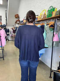 Sweetheart Knit - Navy