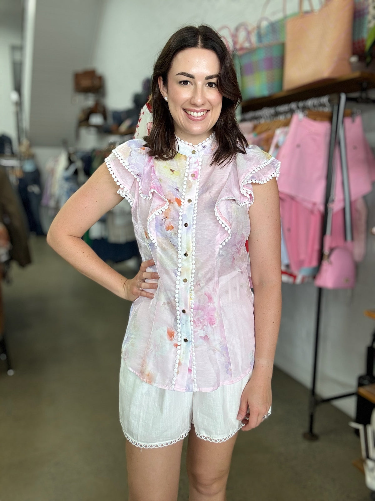 Bloom Top - Floral