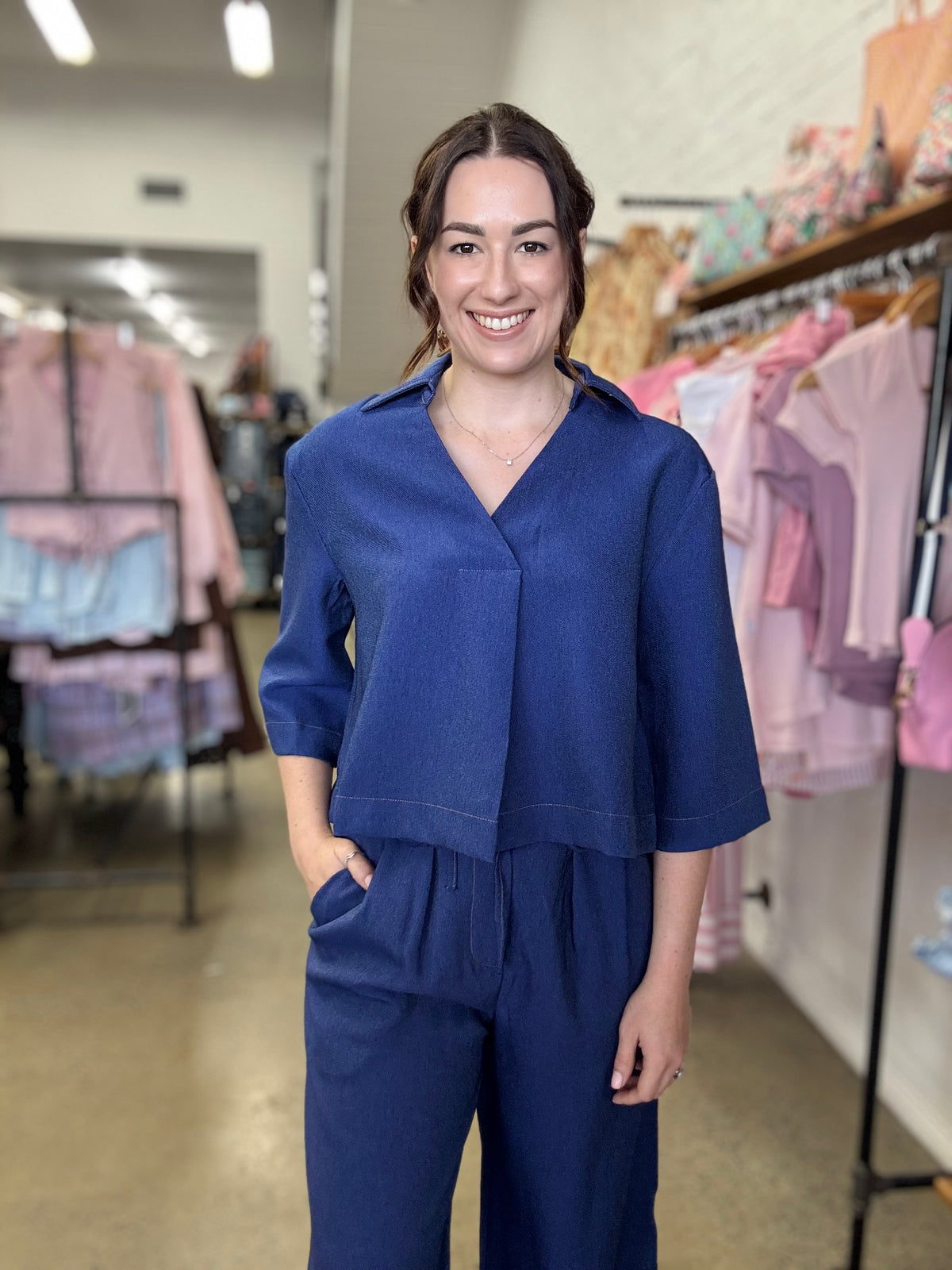 Joeleen Set - Denim