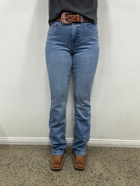 Rock & Roll Cowgirl Jeans - BW4HD07895 - Signature Detail High Rise Bootcut