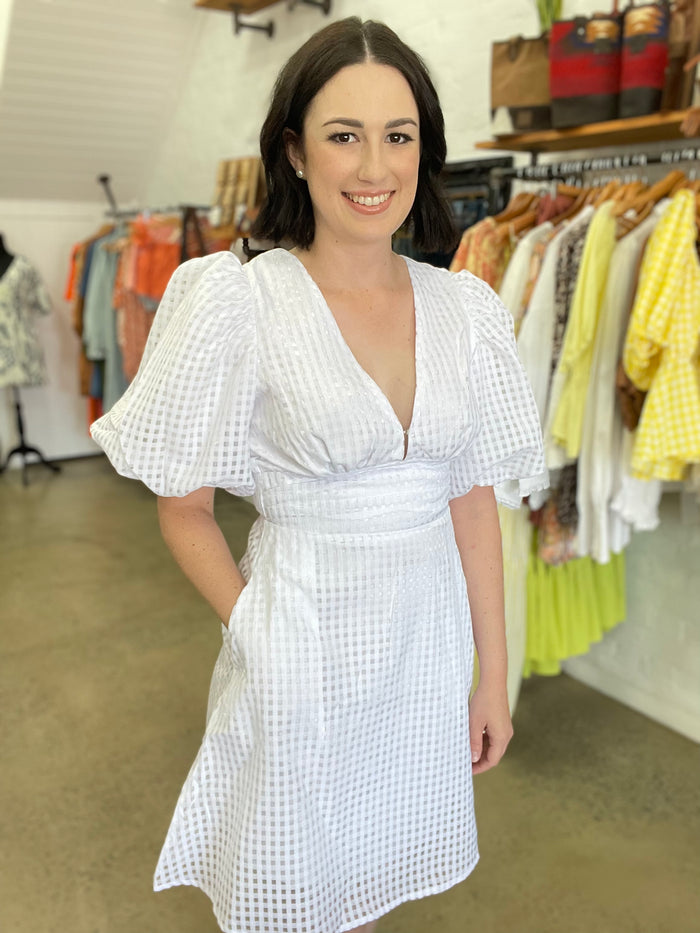 Julia Dress - White