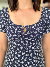 Clarabelle Floral Maxi Dress - Blue