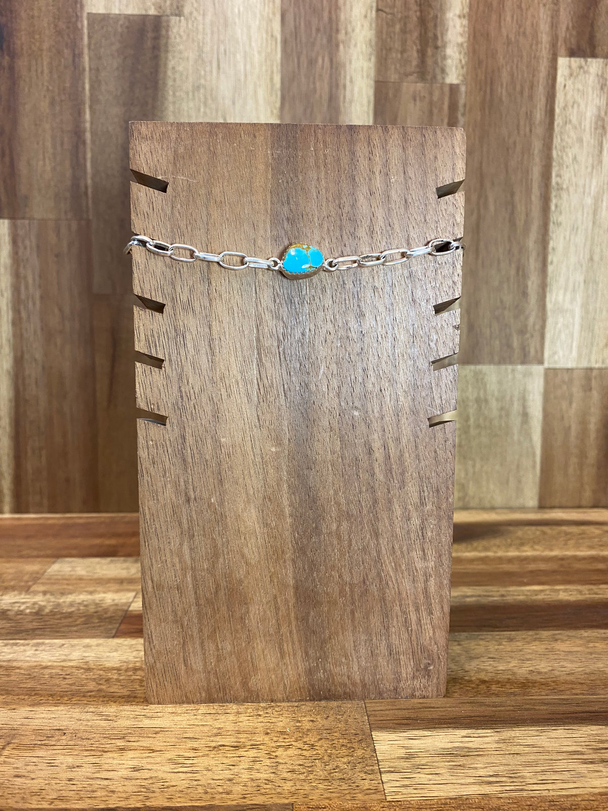 Birdie Bracelet - Silver Turquoise