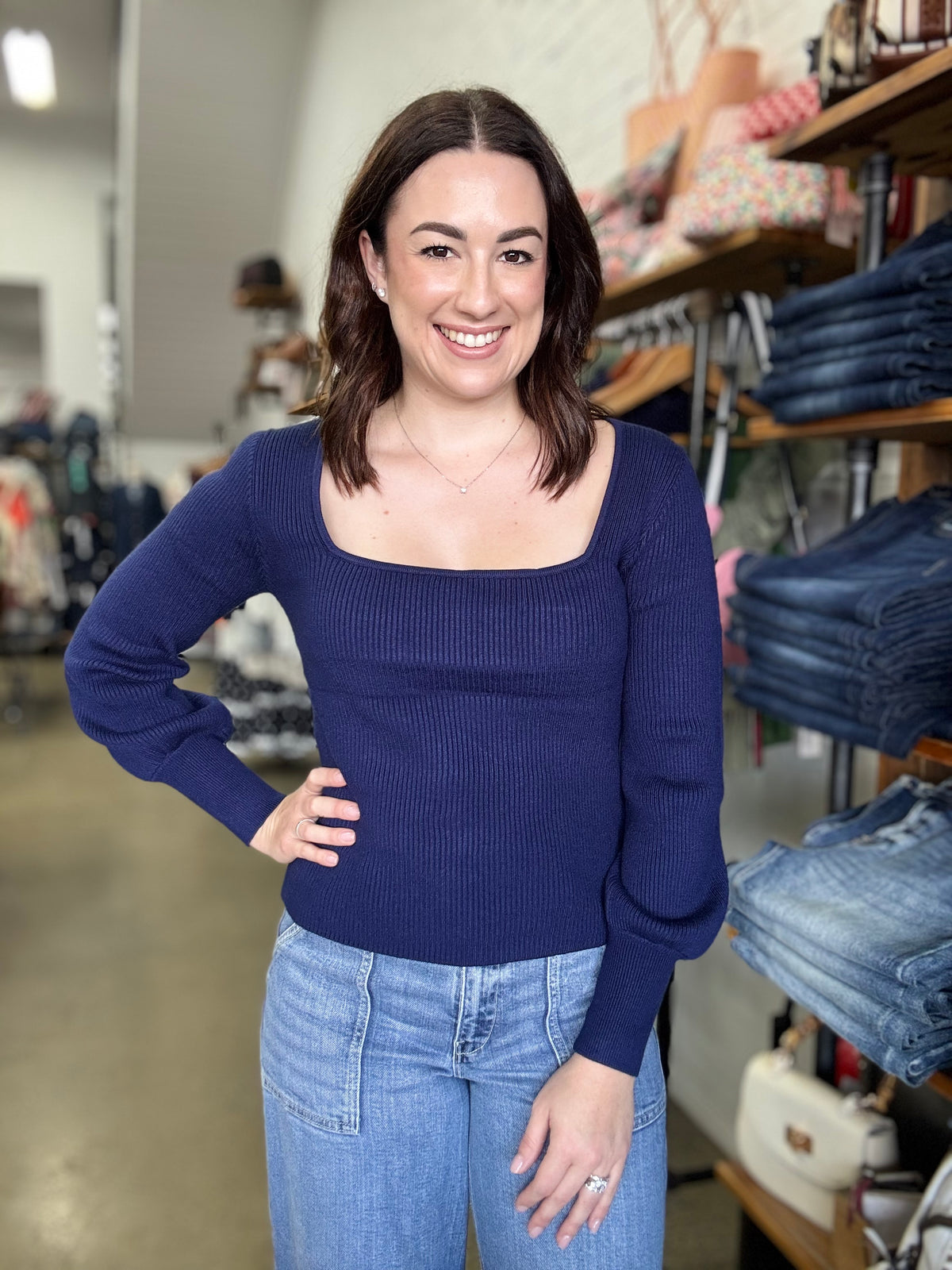 Margot Knit - Navy