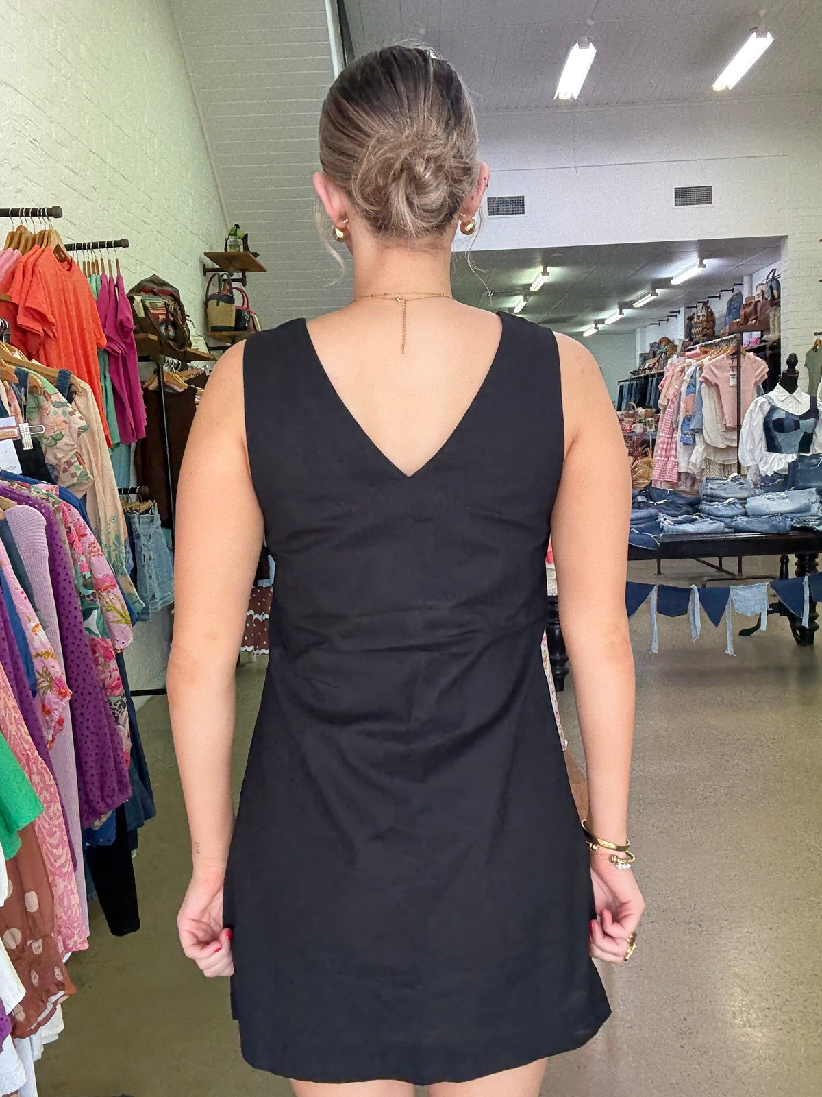 Essential Mini Dress - Black