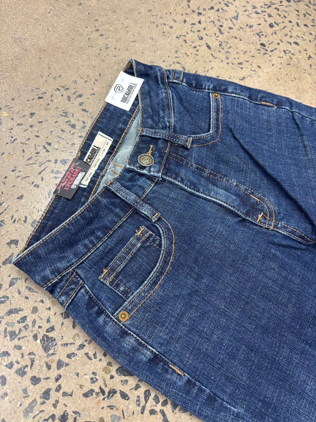 Rock & Roll Cowgirl Jeans - BW5HD09761 - Welt Pocket High Rise Trouser