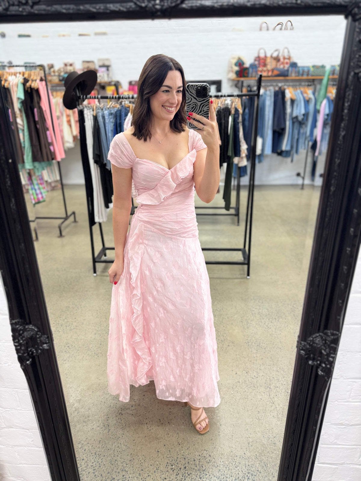 Tinkerbell Maxi Dress - Shimmer Pink
