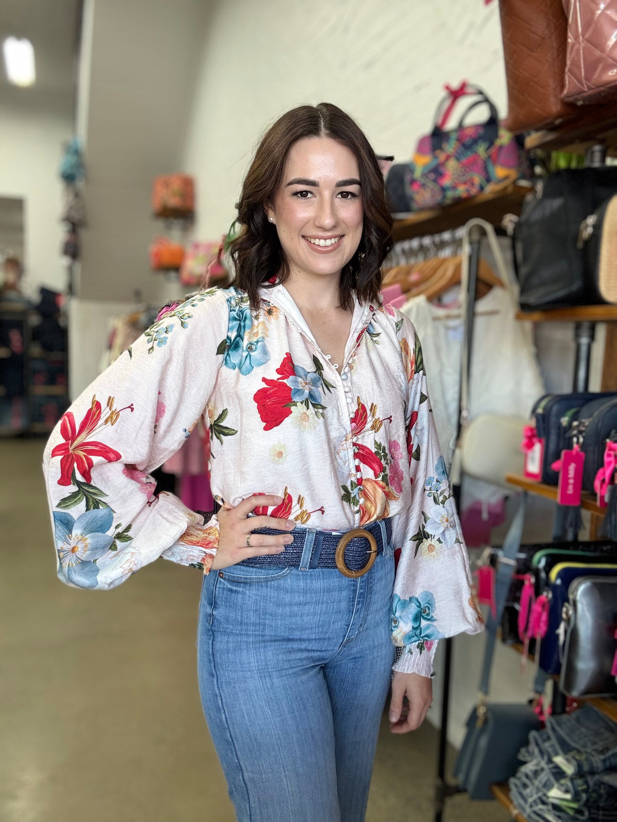 Bloom Top - Floral
