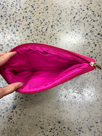 Beaded Clutch - Pink Pineapple