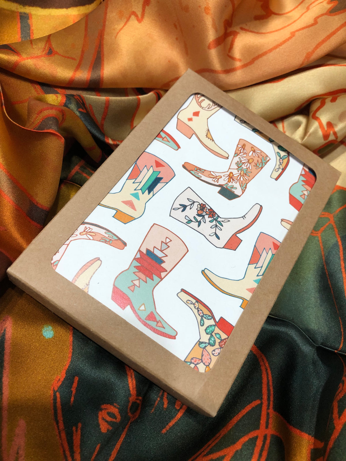 Greeting Card - Set Cowboy Boots