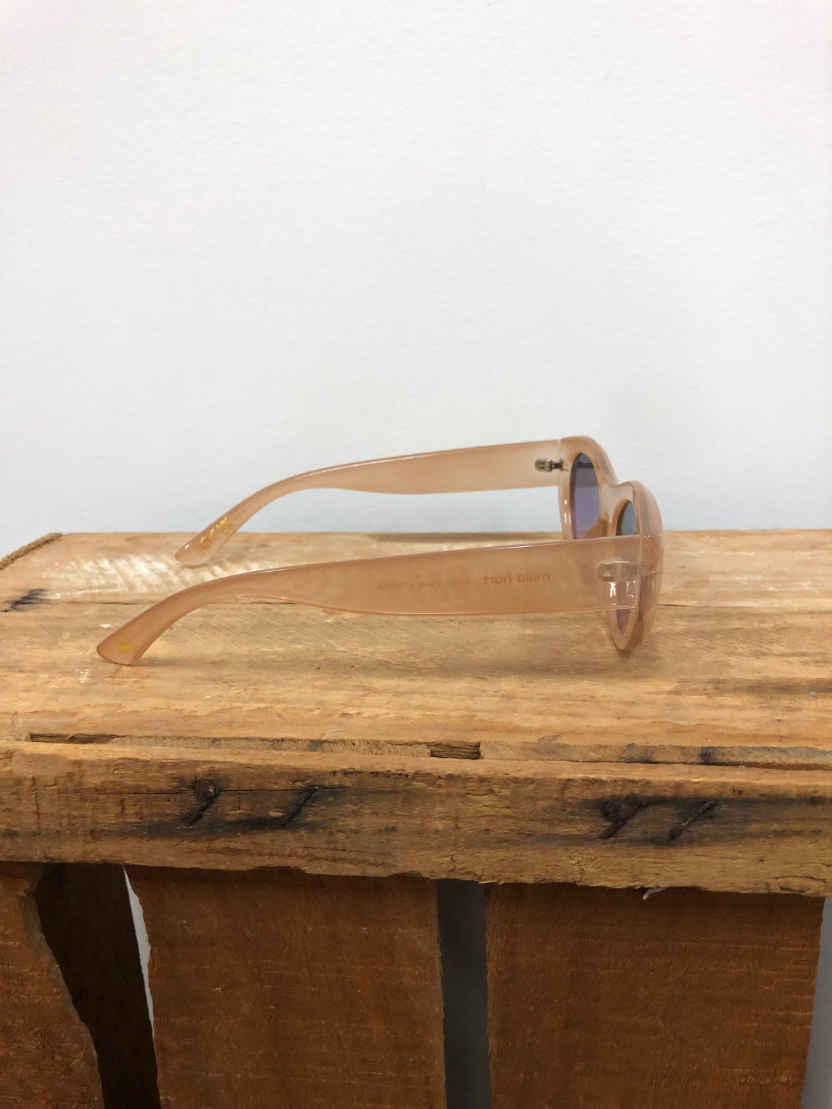 Milla Hart Sunglasses - Nora (Bone)