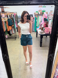 Ollie Shorts - Emerald Green