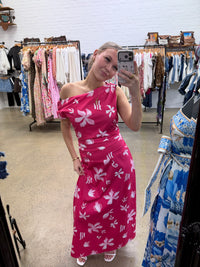 Fleur Maxi Dress - Pink