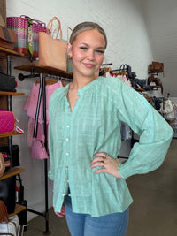 Polly Top - Mint