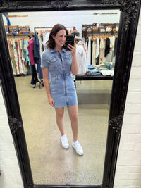 Nicky Mini Dress - Denim