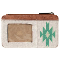 Red Dirt Hat Co Card Wallet - Aztec Bison