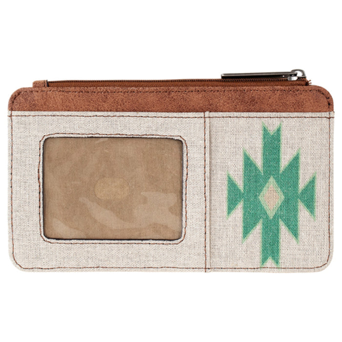 Red Dirt Hat Co Card Wallet - Aztec Bison