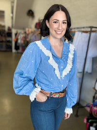 Rylan Top - Blue