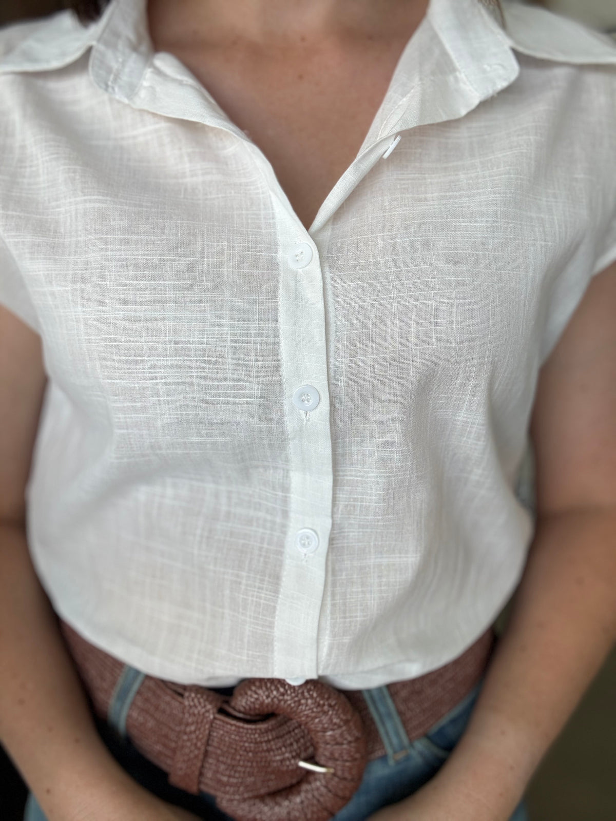 Esme Top - White
