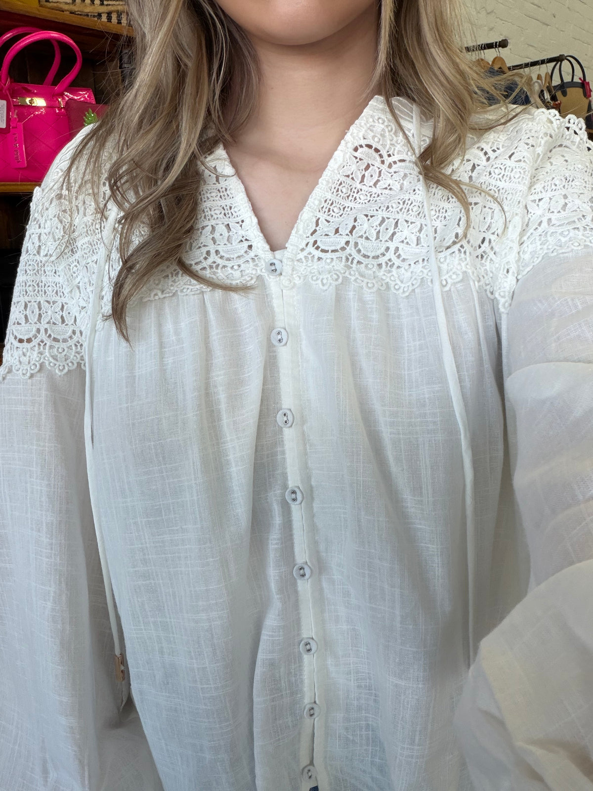 Ronnie Blouse - White