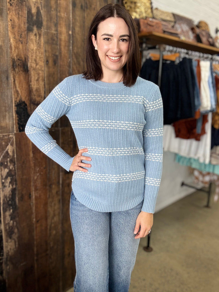Estelle Knit - Sky Blue