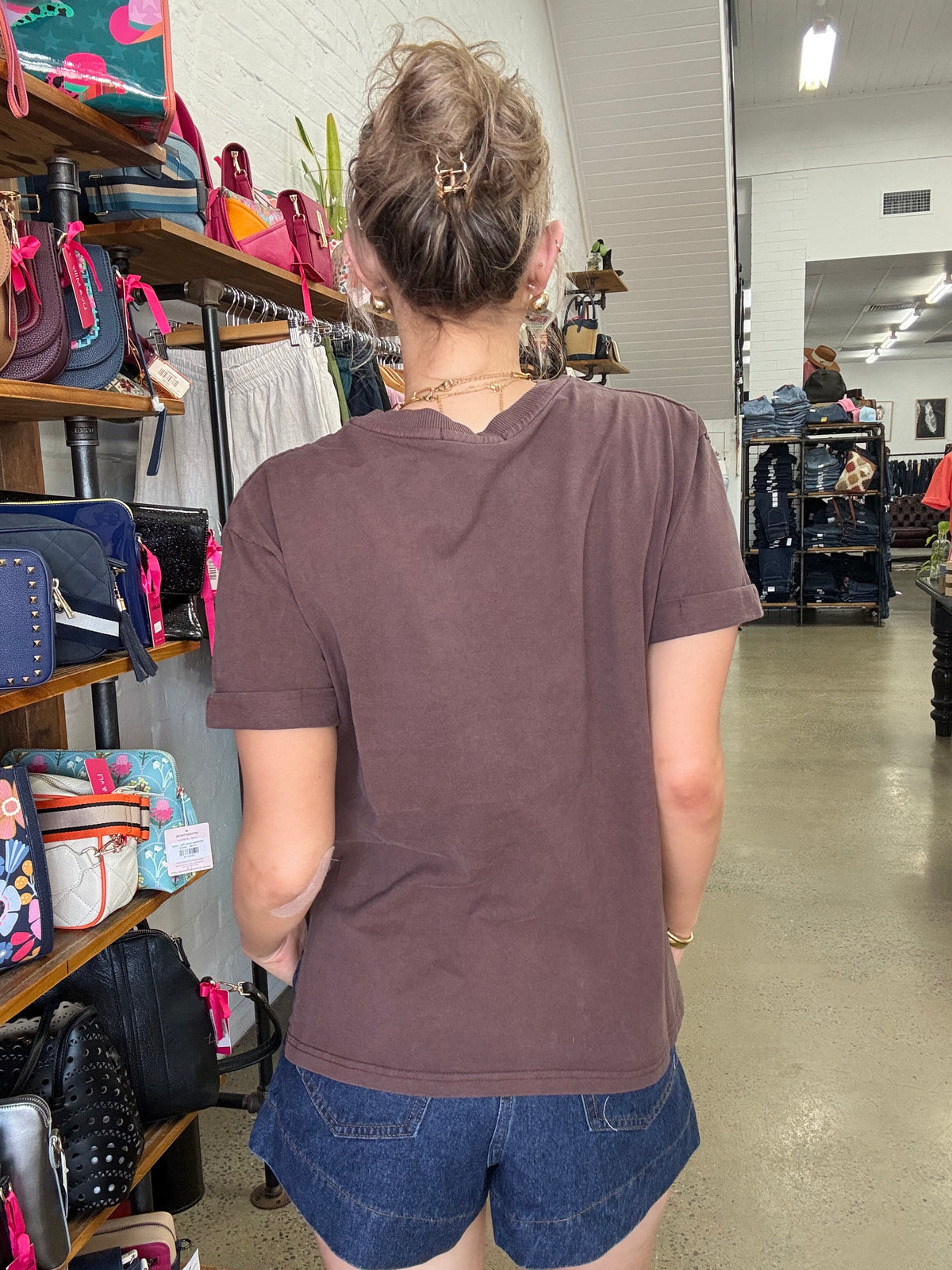 AAE Washed Tee - Brown