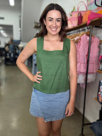 Marie Top - Olive