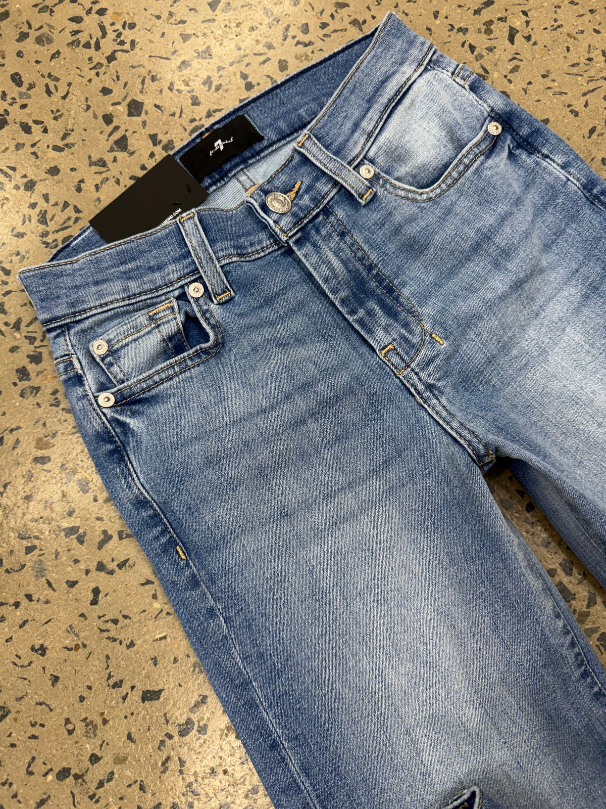 7 For All Mankind - Dojo Aquamarine