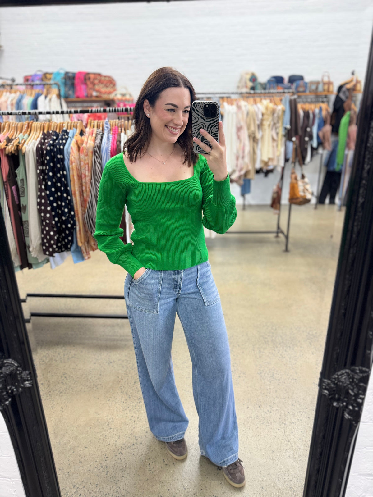 Margot Knit - Green