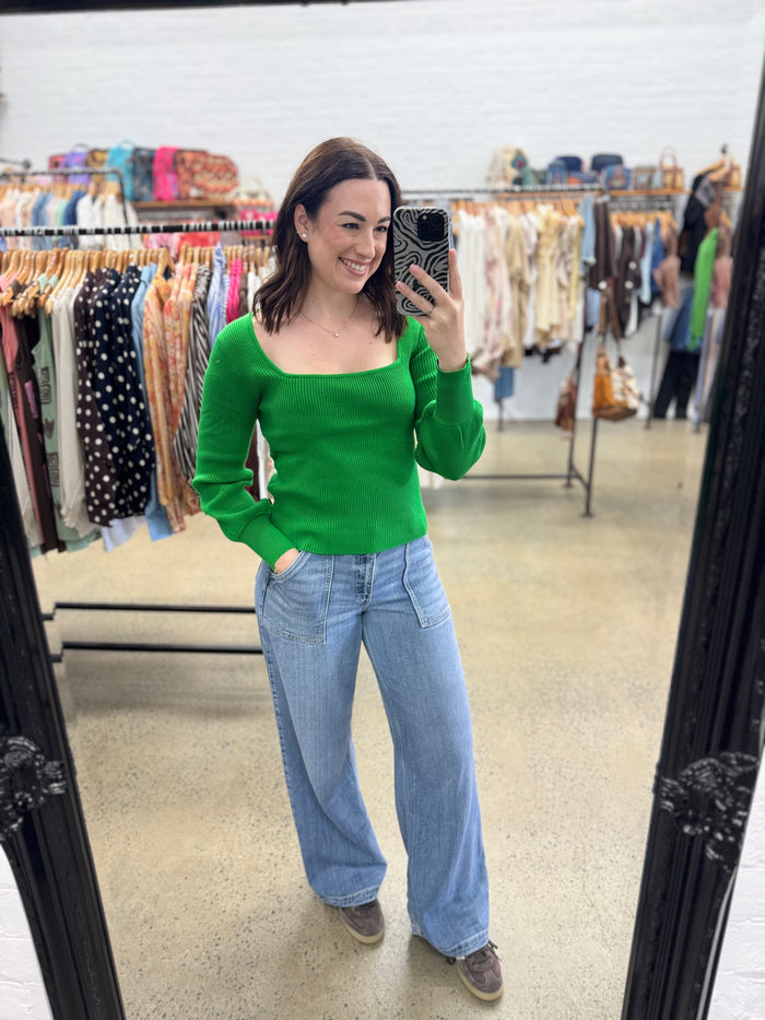 Margot Knit - Green