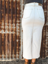 Ray Comfort Maxi Skirt - Vintage White
