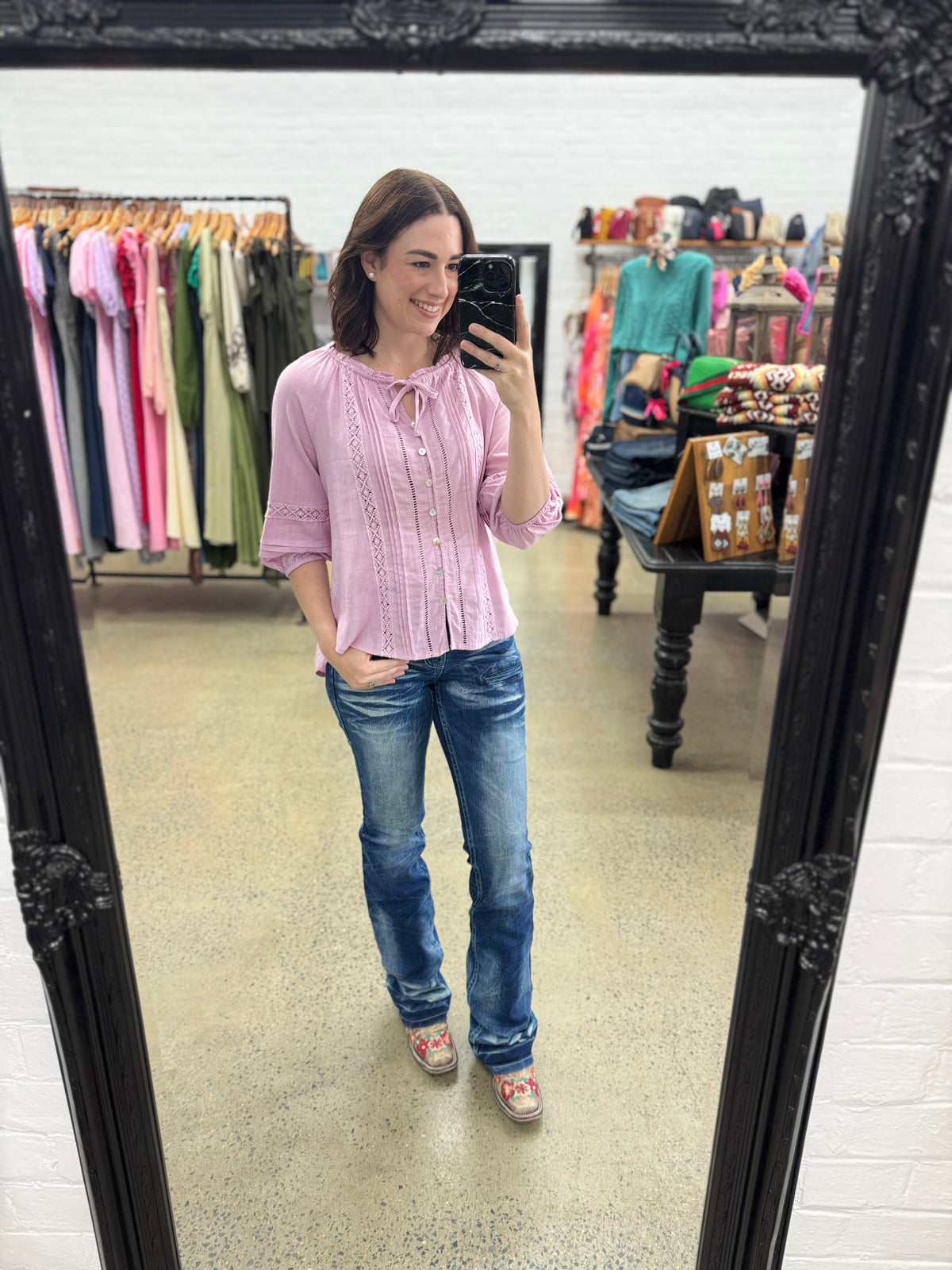 Evelyn Top - Lilac