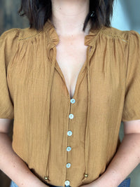 Evelyn Top - Mustard
