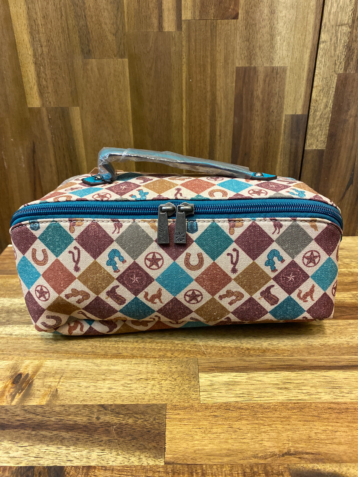 Catchfly Cosmetic Bag - Western Print