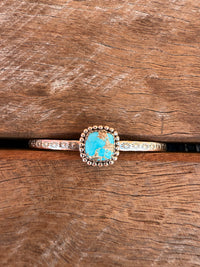 Scottie Cuff - Turquoise Stone