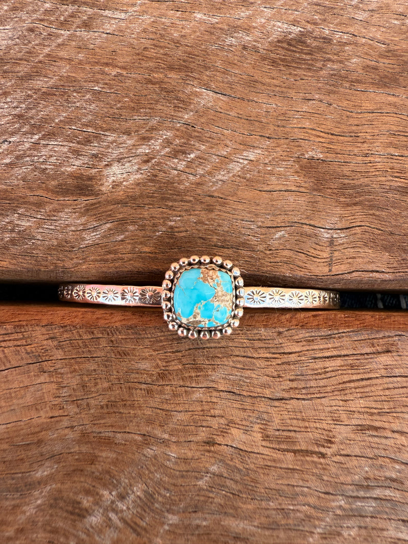 Scottie Cuff - Turquoise Stone
