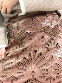 Oakee Mini Skirt - Brown
