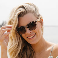 Soek Sunglasses - Lila Grace (Ivory Tortoise)
