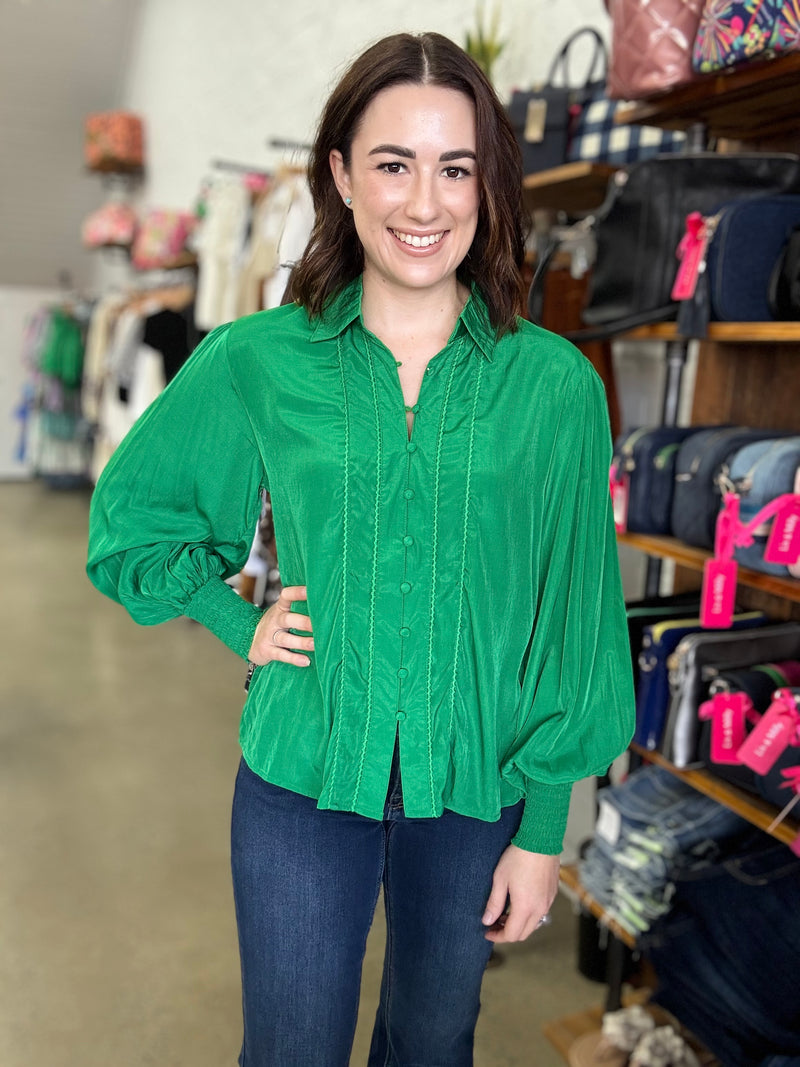 Chelsea Top - Green