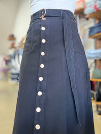Benny Denim Skirt - Black