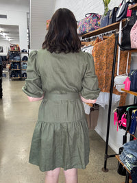 Capri Dress - Forest Green